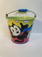 Schylling Felix The Cat Metal Beach Sand Bucket Pail