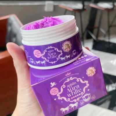 AURA WHITE TARO NIGHT WHITENING BODY CREAM 50g