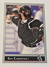 1992 Leaf MLB Baseball Trading Card 105 Series 1 Ron Karkovice Chicago White Sox
