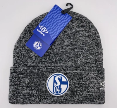 Umbro 2021-22 Schalke Beanie / BNWT / Grey / RRP £16
