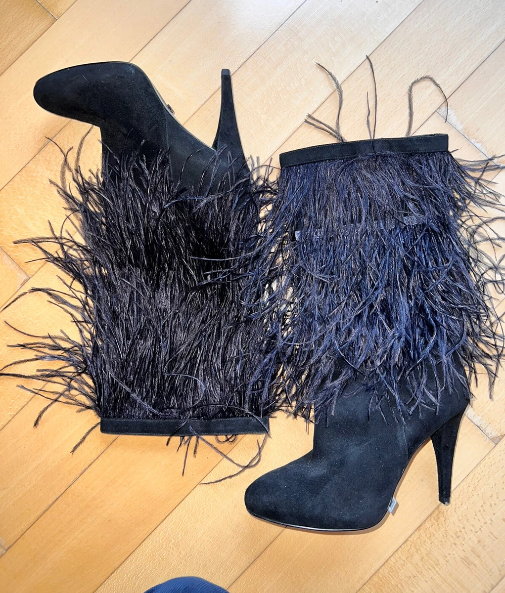 Michael kors hotsell feather boots