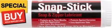 Shurhold® Snap-Stick Zipper, Snap Lubricant Stick, Wide Diameter