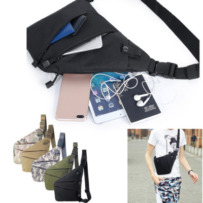 Tactical Sling Bag Chest Daypack Bag Concealed Storage Holster Mobile Phone Bags