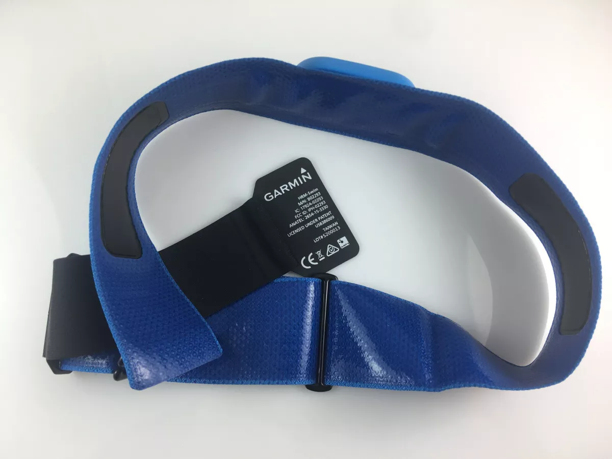 Garmin HRM-Swim With Non-Slip Strap, Blue - 010-12342-00