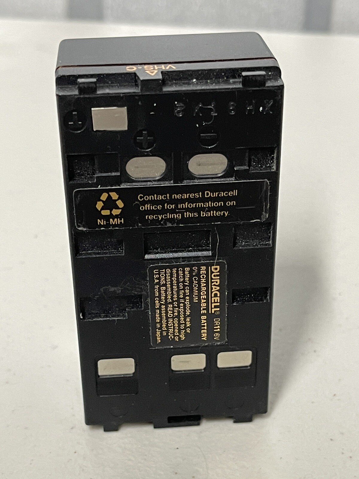 Duracell DR11 6v Rechargeable Battery For Sony Handycam (1) eBay