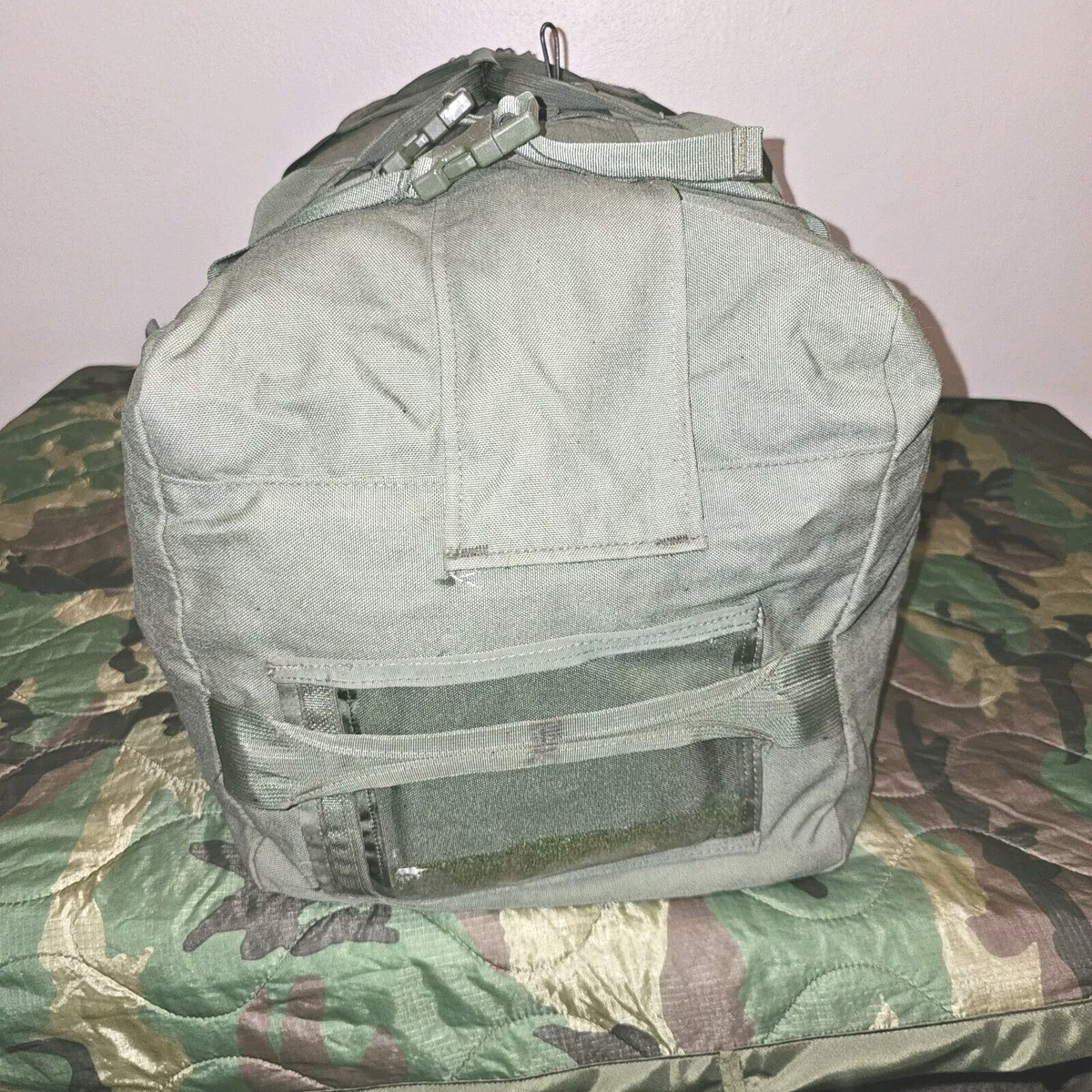 Us army kit bag June 88年製 Vintage US Military STENCILED FLYERS KIT BAG | eBay