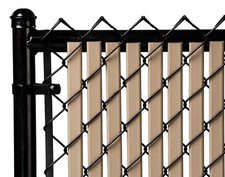 Privacy Slats For Chain Link Fence Double Wall Tube® Bottom Lock