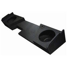 QPower QBOMB Chevy/GMC Double Cab '14-'24 Dual 10-Inch Empty Woofer Box