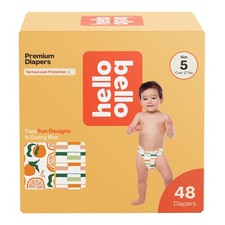 Hello Bello Premium Diapers Size 5, Main Squeeze Zesties for the Resties