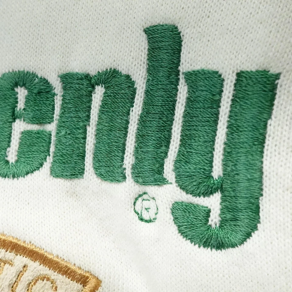 Sudadera de esquí vintage Lake Tahoe Heavenly para mujer XL blanca verde EE. UU. años 90 Foto 4 de 4