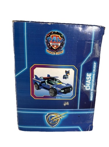 Paw Patrol: The Mighty Movie, Chase's Transforming Cruiser con Chase - Danneggiato - Foto 3 di 5