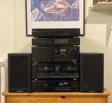 Technics Hi-fi full Stereo Stack System + Mission 760i 2-way Reflex Speakers