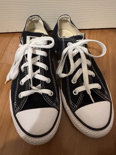 Sneakers basse Converse Chuck Taylor nere da bambino usate taglia 3