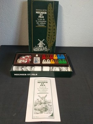Seltenes Vintage Gesellschaftsspiel Müller und Sohn Reinhold Wittig kostenloser Versand 
