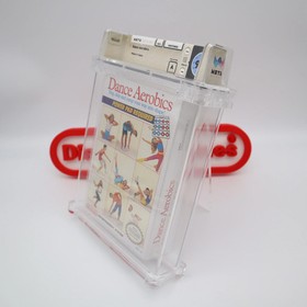 NES Nintendo DANCE AEROBICS -Power Pad Game WATA GRADED 9.2 A NEW Sealed H-Seam!