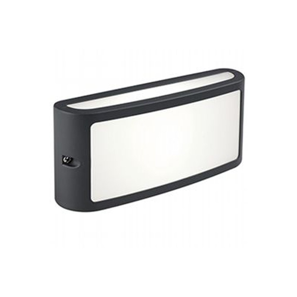 OFFERTA Applique LED Esterno 10W Screen - Alluminio Grigio IP54
