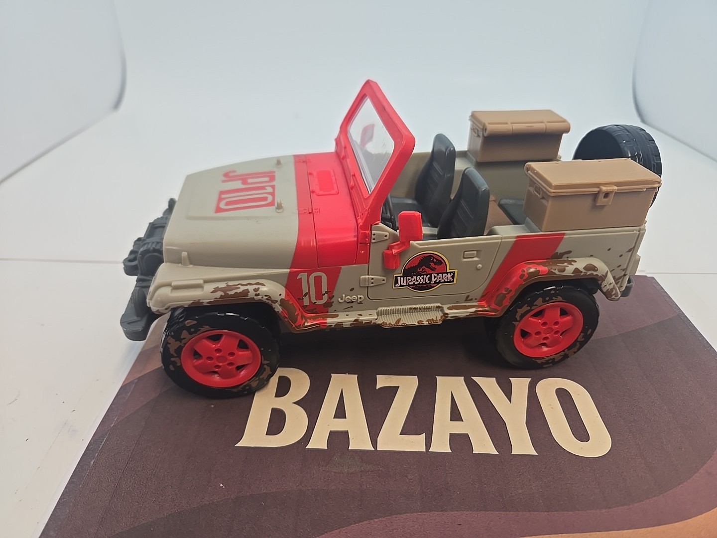 Jurassic Park Jeep Wrangler #27 Mattel 2023 Dinosaur Adventure Vehicle