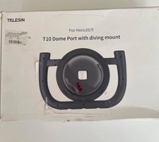 TELESIN Dome Port with Diving Stabilizer Kit for GoPro Hero 9/10/11/12 OPEN BOX