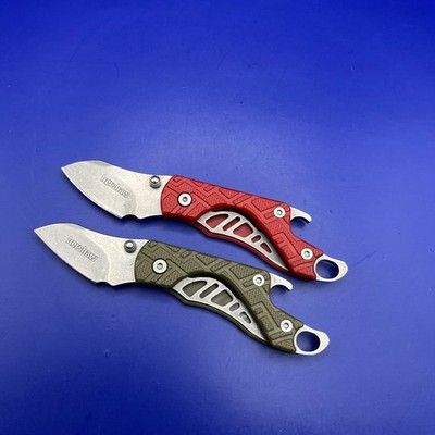Lot of 2 Kershaw Cinder 1025 Pocket Knives