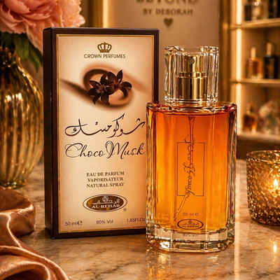 Al-Rehab Choco Musk Eau de Parfum Spray 50ml Vanilla Chocolate Scent