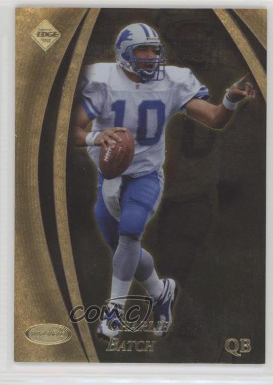 1998 Collector's Edge Masters 50-Point Gold /150 Charlie Batch #59 Rookie RC 0l1