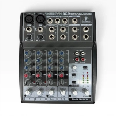 Behringer Xenyx 802 Mixer for sale - eBay