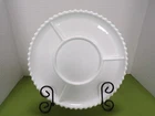 Vintage Westmoreland Divided Milk Glass Serving Tray