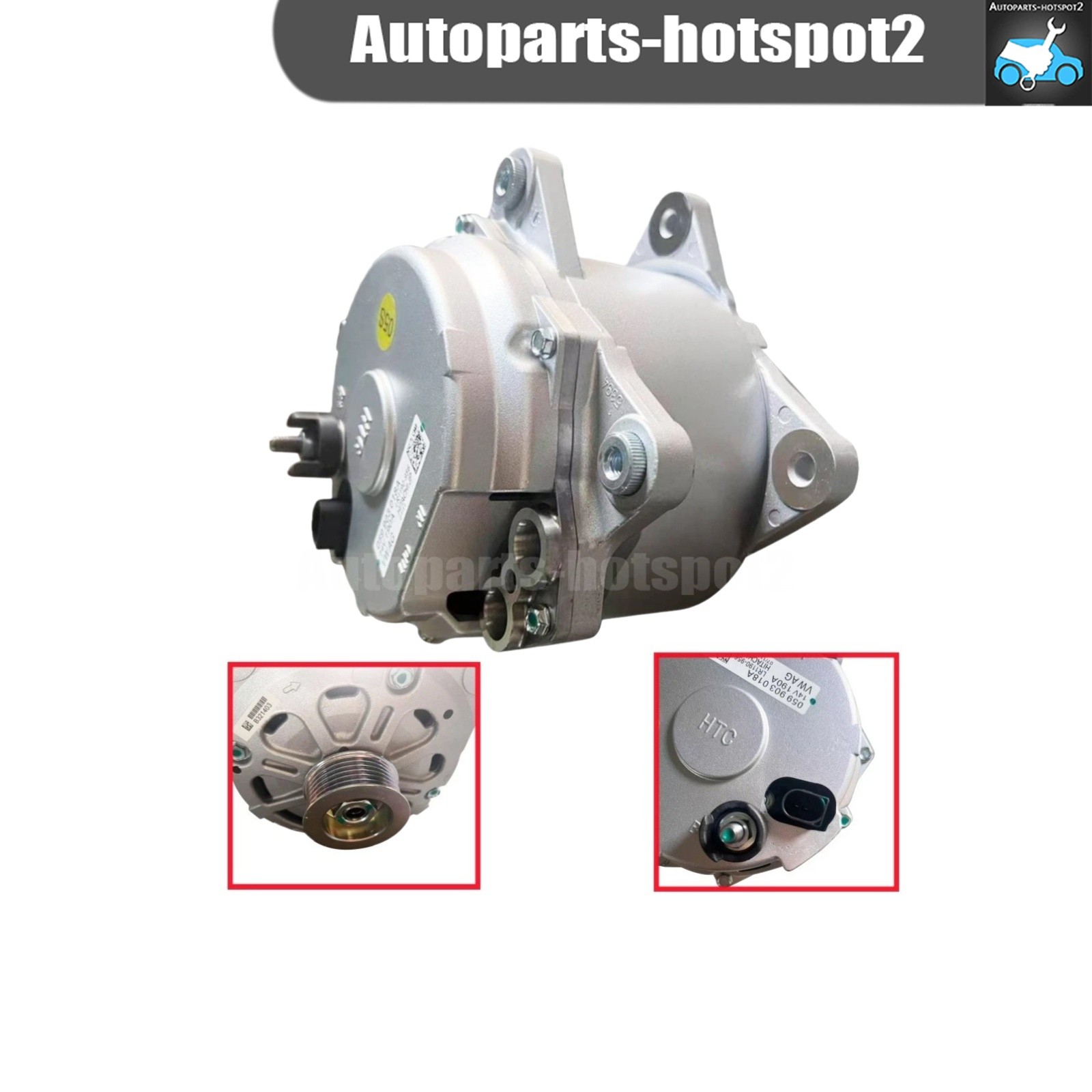 Alternator Fits For Bentley Continental 2006-2012 Flying Spur 2006-2010 GT GTC