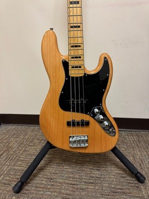 Squier Vintage Modified 70s Jazz Bass Maple Fingerboard Natural 2016
