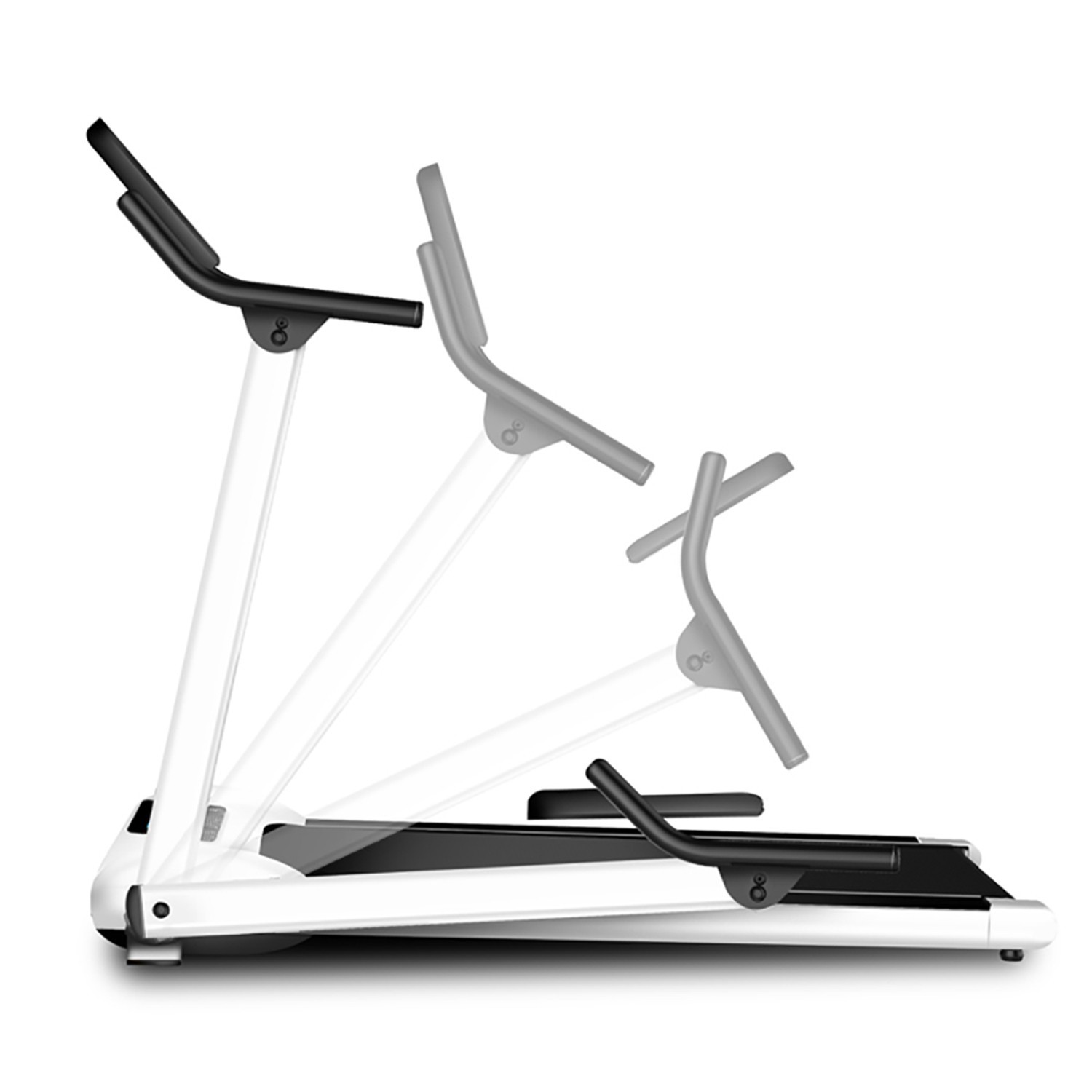 Cinta de correr plegable compacta Clover Fitness S1 10 km/h Motor silencioso foto 5