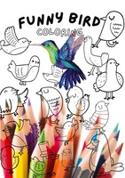 Funny Bird Coloring Book Joe Hammoud