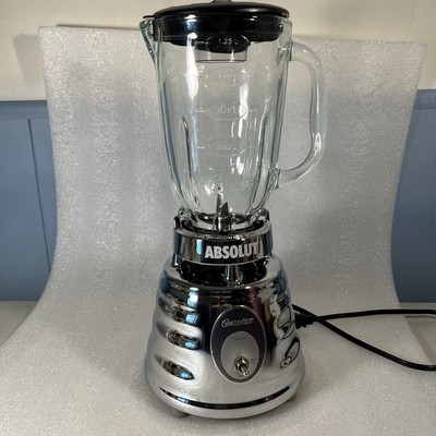 Absolut Vodka Osterizer Chrome Beehive Blender 2-Speed 5 Cup Blender Very Rare!