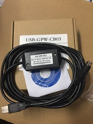 1PC USB-GPW-CB03 For HMI Pro-face Touch Screen Programming Cable New