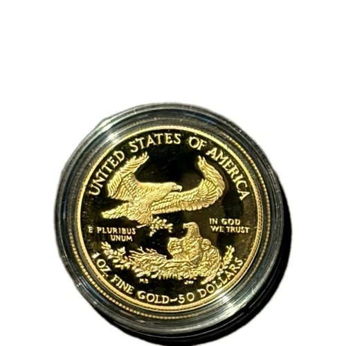 American Gold Eagle Proof 1 oz $50 - Coin in Capsule - Random Date