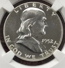 1952 PF64 50c. Free Shipping (8005)