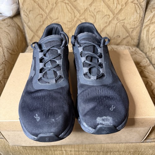 On Cloudmonster, tutto nero uomo US 11 Medium - Foto 5 di 12