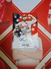 2024 Topps Baseball Baseball Stars Autograph Rookie Drew Rom