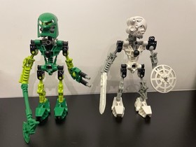 Lego Bionicle TOA MATA Lot Of 4 With Canisters- No Manuals - 8531 8533 8535 8356