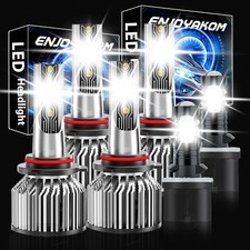For Chevy Silverado 1500 2500 Hd 1999-2002 Led Headlights Fog Lights Bulbs Kit