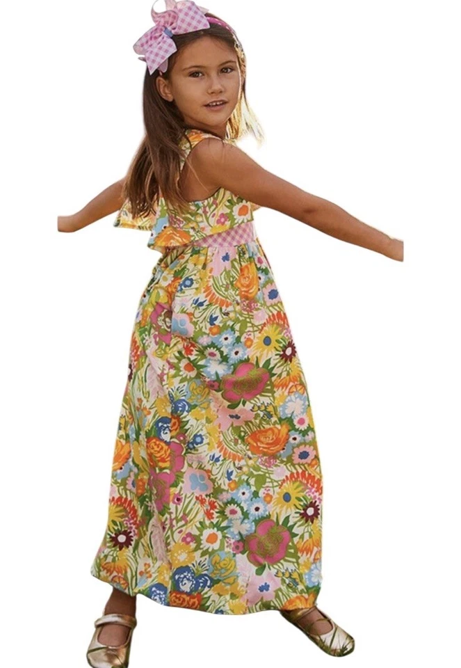Matilda Jane Far Out Maxi Dress Brilliant Daydream Floral Casual Size 4Y - Image 4 of 4