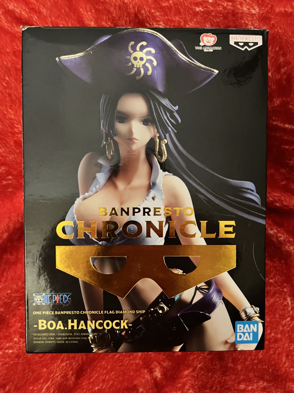 Banpresto: NEW/ONE Piece/BOA Hancock/Chronicle Figures/ Flag
