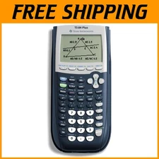 TI-84 Plus Graphing Calculator, High-Contrast Display
