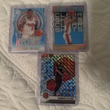 2019-20 Panini Illusions #19 Damian Lillard Clear Shots  