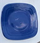 Retired Fiesta Ware Lapis 2nds Square Dinner Plate #2 Very Good Used Condition