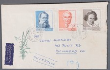 MayfairStamps Hungary 1960s Heman Otto Maroa Ferenc & Beethoven to Richmond Aust