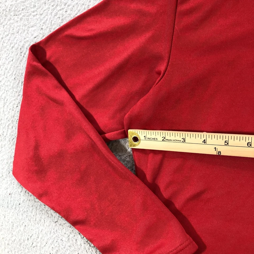 винтажный pearl izumi пуловер флисовый свитер мужской красный США велосипед велосипед велосипед - Изображение 2 из 4