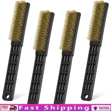 Bowling Shoe Brush Set Copper Bristles Portable Cleaning Tool Durable Handle New