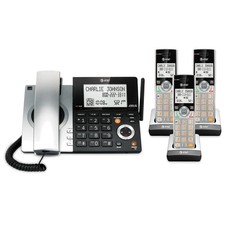 Expandable Corded/Cordless Phone System with HD Audio and Smart Call Blocker