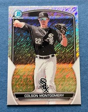 Colson Montgomery - 2023 Bowman Chrome Shimmer refractor - White Sox rookie RC