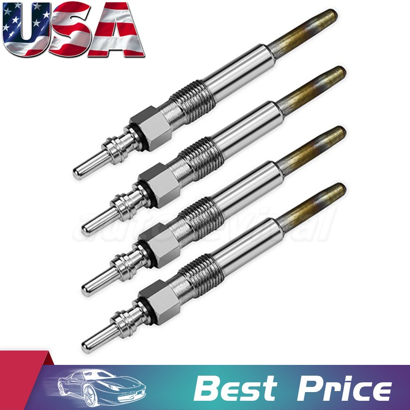 4Pcs Diesel Glow Plugs For Bosch Volkswagen Beetle Golf Jetta Passat 1.9L L4